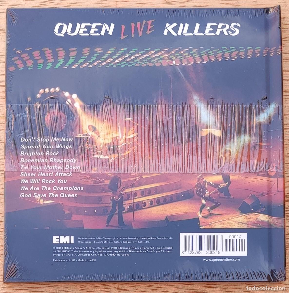 CDs de m&uacute;sica: QUEEN - LIVE KILLERS VOL.2 (DIGIBOOK) PRECINTADO - Foto 2