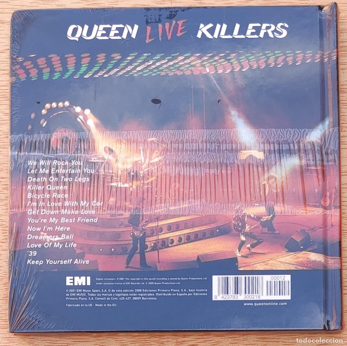 CDs de m&uacute;sica: QUEEN - LIVE KILLERS VOL. 1 (DIGIBOOK) PRECINTADO - Foto 2