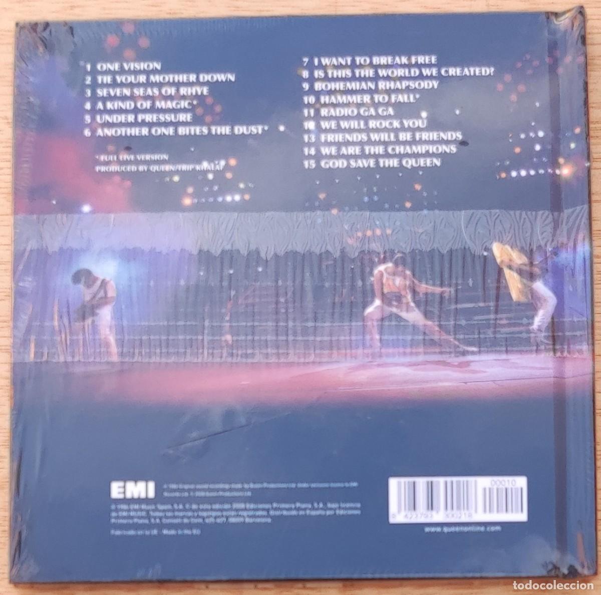CDs de m&uacute;sica: QUEEN - LIVE MAGIC (DIGIBOOK) PRECINTADO - Foto 2