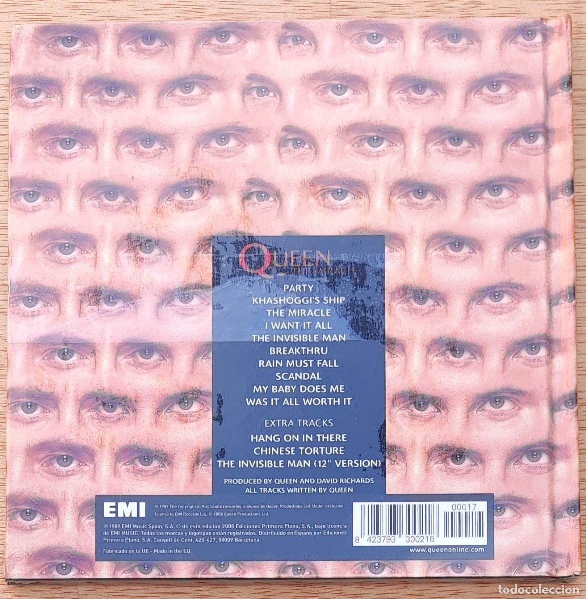 CDs de m&uacute;sica: QUEEN - THE MIRACLES (DIGIBOOK) PRECINTADO - Foto 2