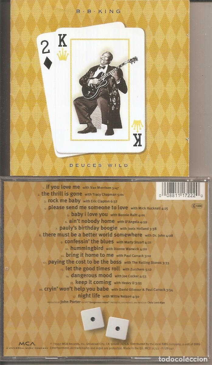 CDs de m&uacute;sica: B.B. KING - DEUCES WILD (CD, MCA RECORDS 1997) - Foto 1