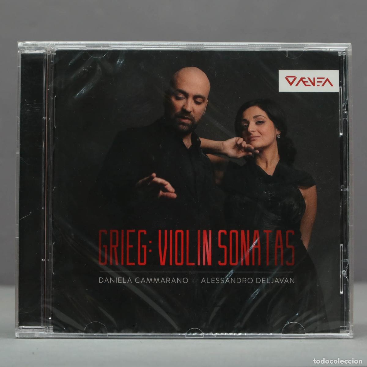 CDs de m&uacute;sica: CD. Edvard Grieg Grieg: Violin Sonatas. PRECINTADO - Foto 1