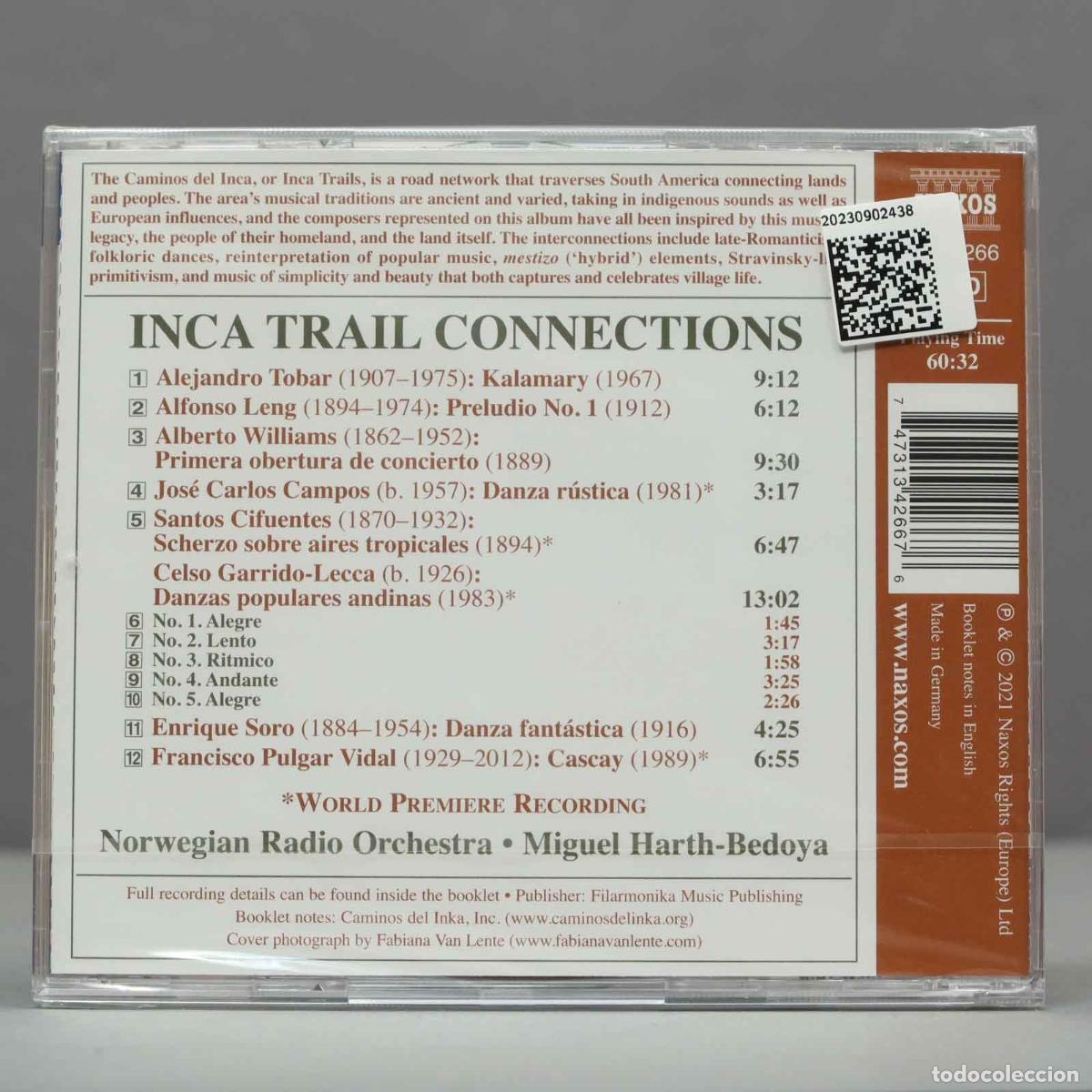 CDs de m&uacute;sica: CD. Alejandro Tobar Inca Trail Connections. PRECINTADO - Foto 2