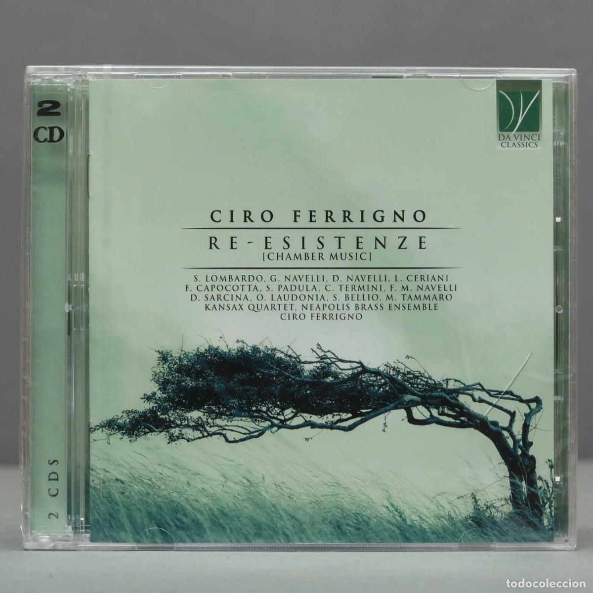 CDs de M&uacute;sica: CD. Ciro Ferrigno Re-Esistenze (Chamber Music). PRECINTADO