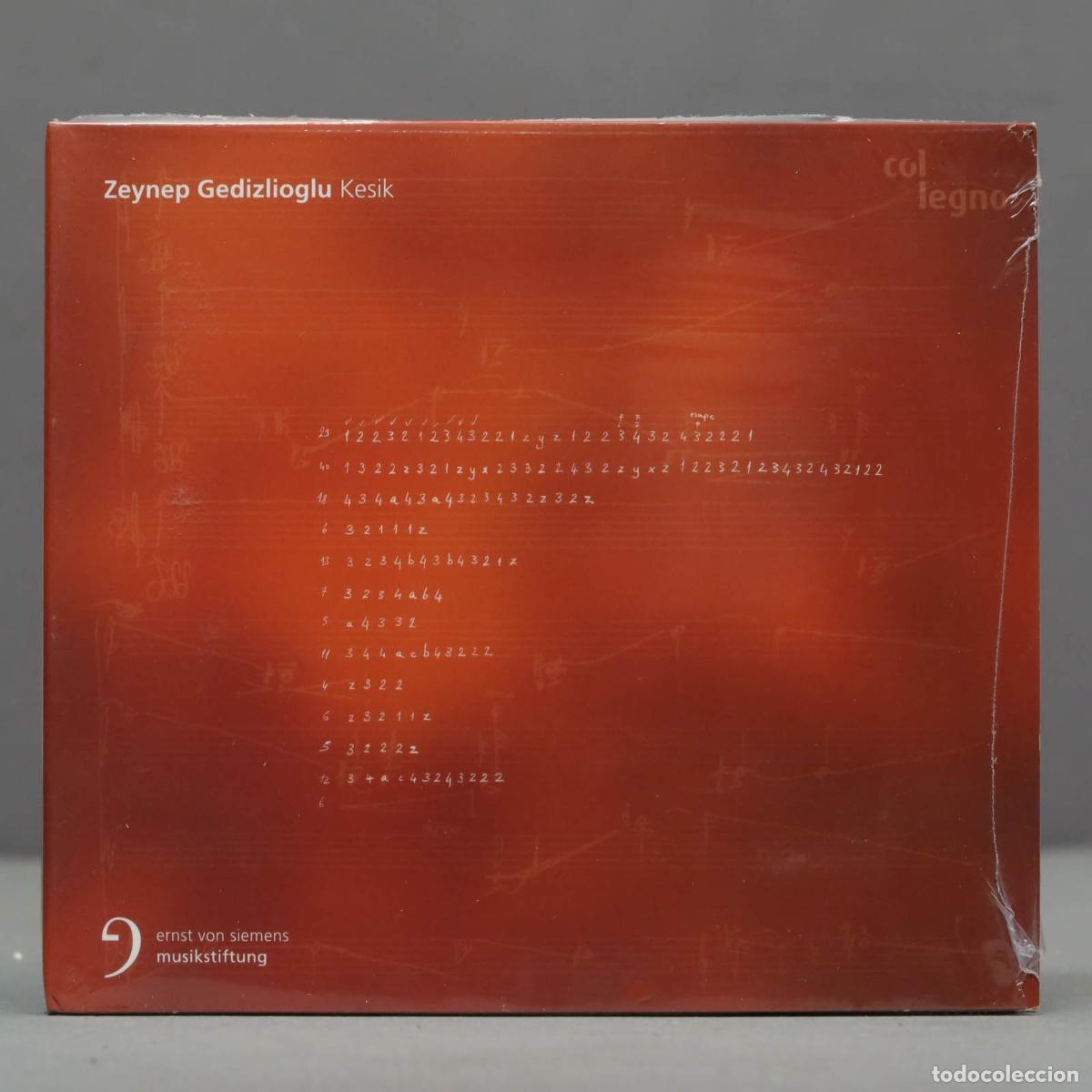 CDs de M&uacute;sica: CD. ZEYNEP GEDIZLIOGLU: KESIK. PRECINTADO