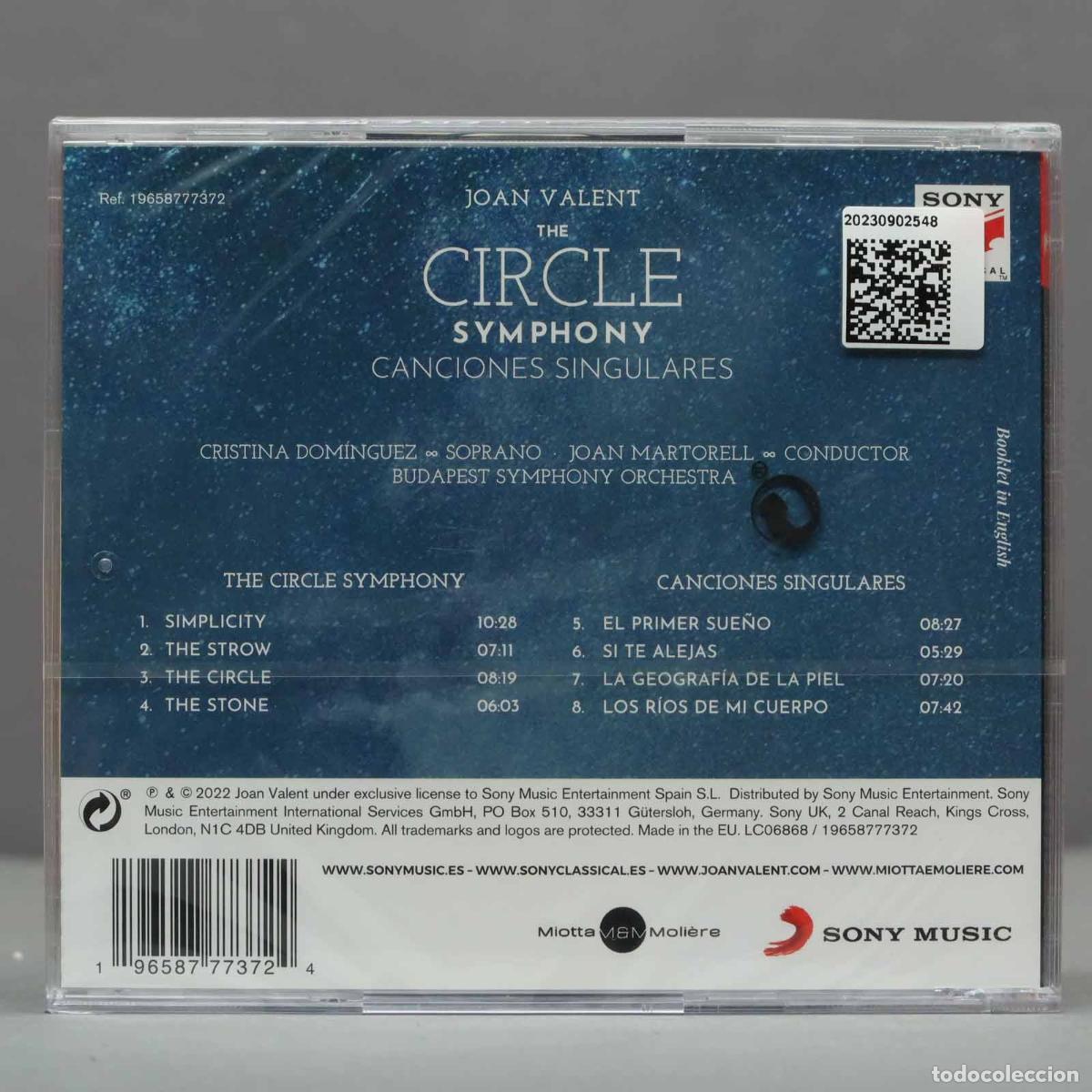 CDs de m&uacute;sica: CD. JOAN VALENT - THE CIRCLE SYMPHONY. PRECINTADO - Foto 2