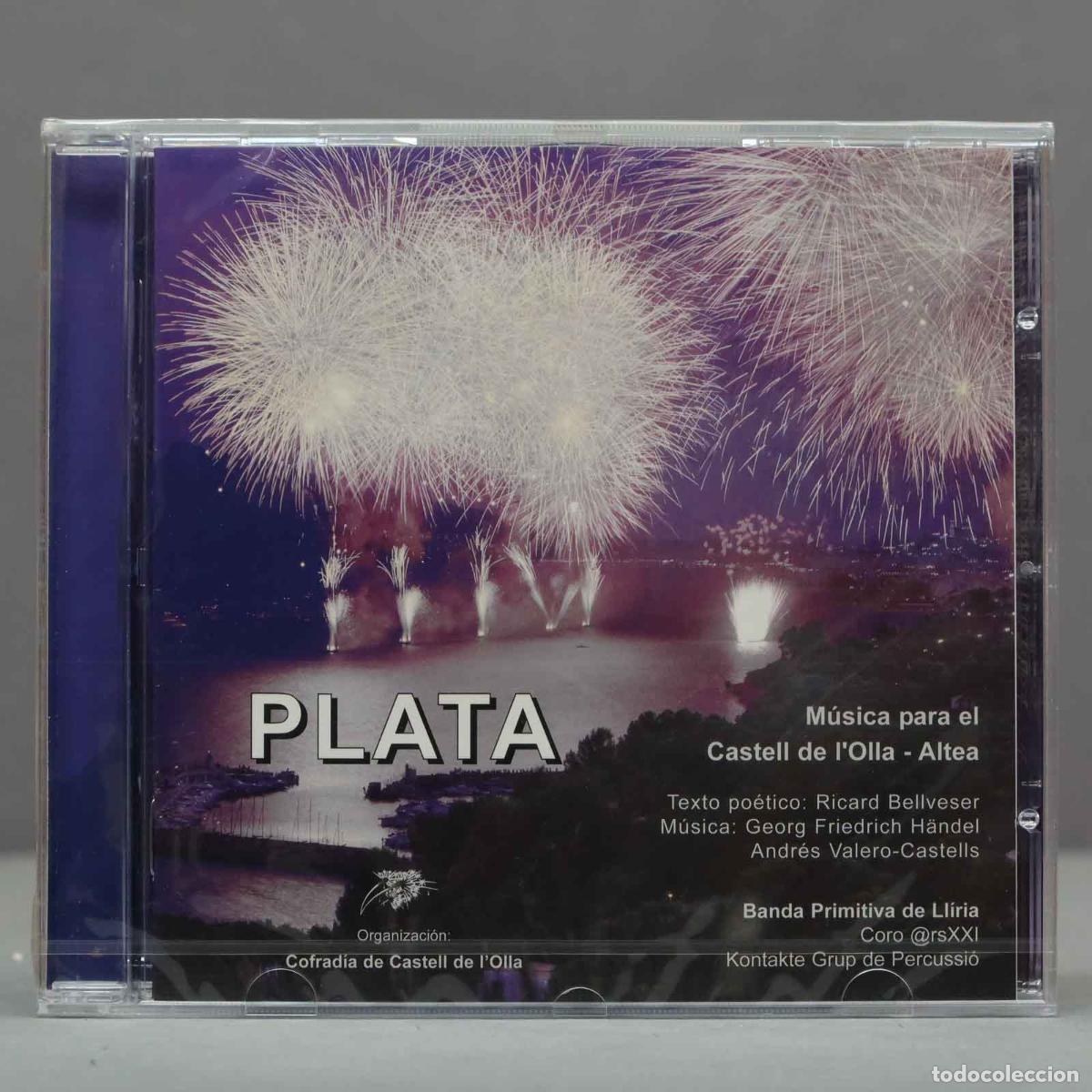 CDs de M&uacute;sica: CD. Plata-Musica Castell De L&acute;olla. PRECINTADO