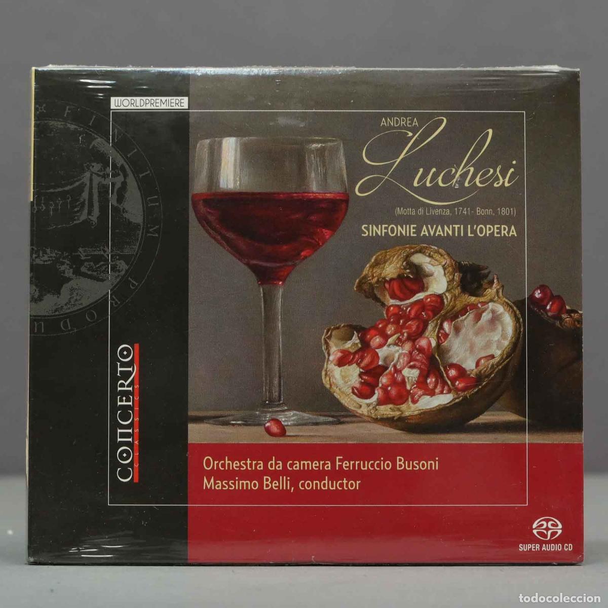 CD de M&uacute;sica: CD. Andrea Luchesi Andrea Luchesi: Sinfonie Avant L&acute;opera . PRECINTADO