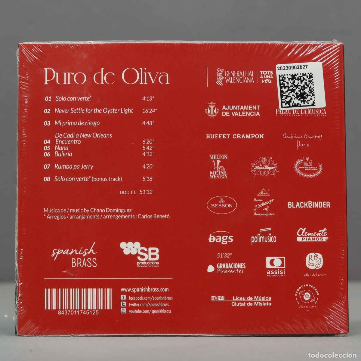 CDs de m&uacute;sica: CD. Puro de Oliva. PRECINTADO - Foto 2