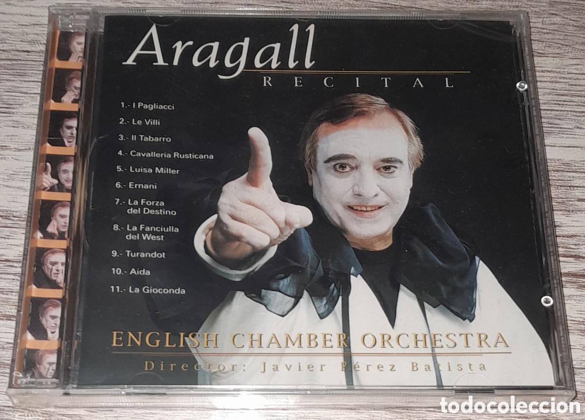 CDs de m&uacute;sica: ARAGALL - RECITAL - PRECINTADO - Foto 1