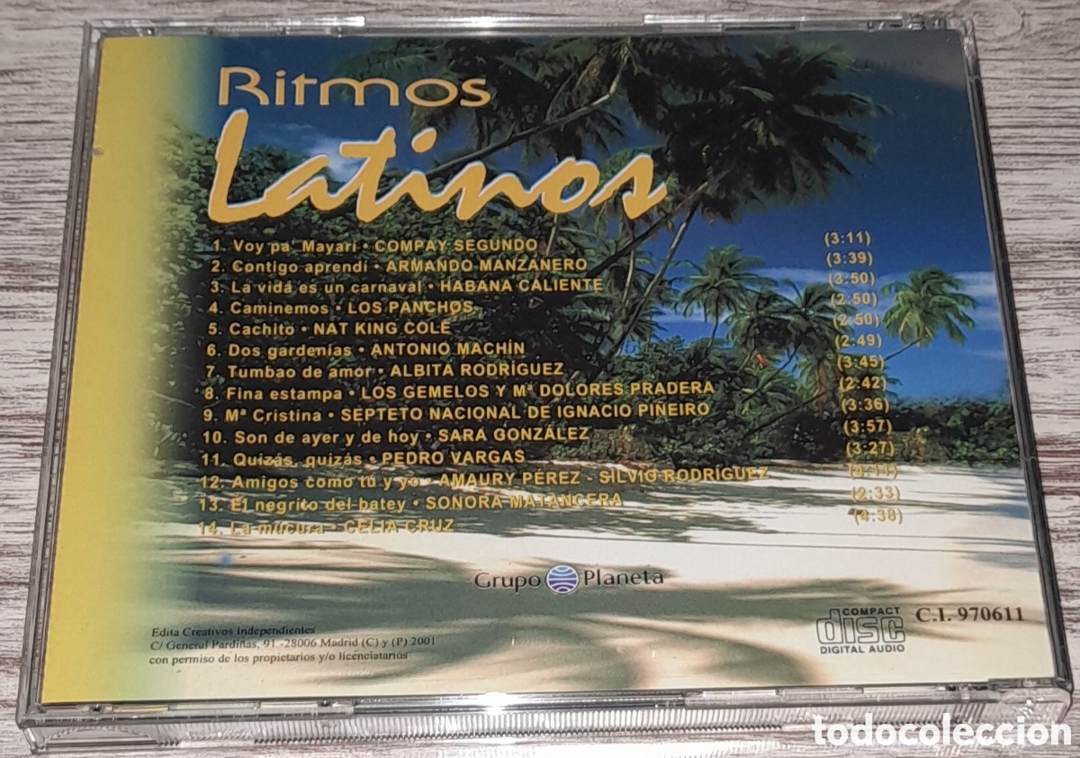 CDs de m&uacute;sica: RITMOS LATINOS - Foto 2
