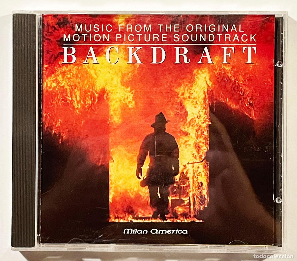 CDs de m&uacute;sica: BACKDRAFT / BSO / CD MILAN 1991 / FRANCIA - Foto 1