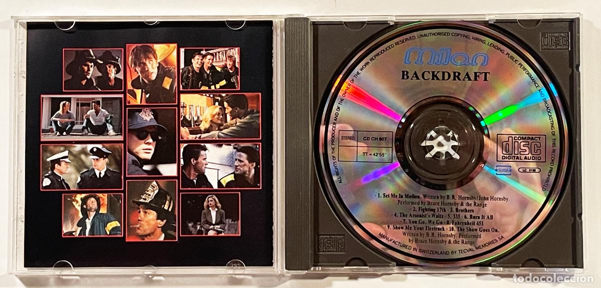 CDs de m&uacute;sica: BACKDRAFT / BSO / CD MILAN 1991 / FRANCIA - Foto 3