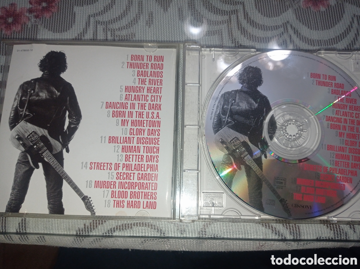 CDs de m&uacute;sica: CD BRUCE SPRINGSTEEN,GREATES HITS - Foto 2