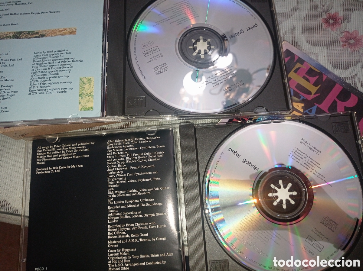 CDs de m&uacute;sica: PETER GABRIEL,EDICION LIMITADA,2CD - Foto 3