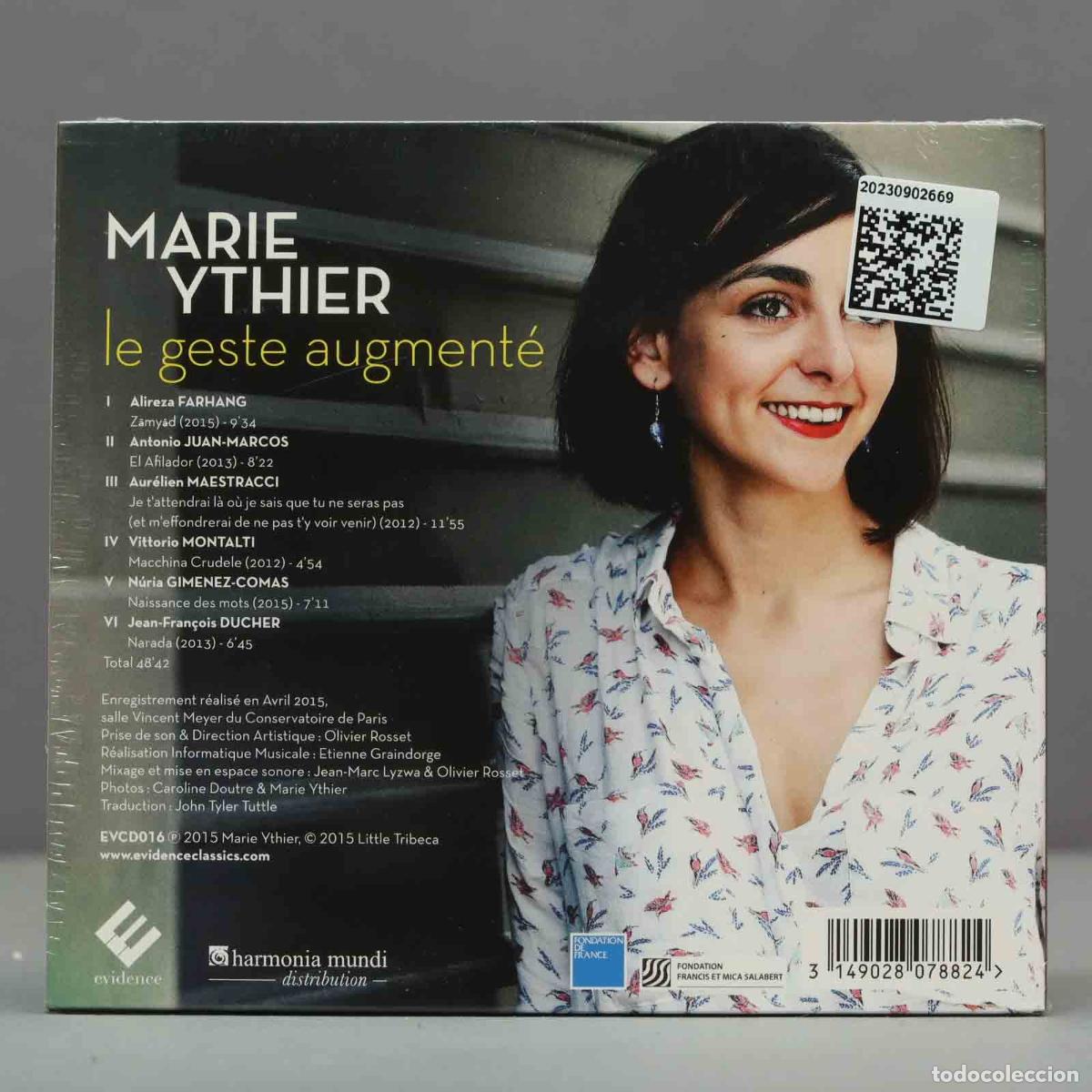 CDs de m&uacute;sica: CD. M.Ythier / le Geste Augment&eacute; von Alireza Farhang. PRECINTADO - Foto 2