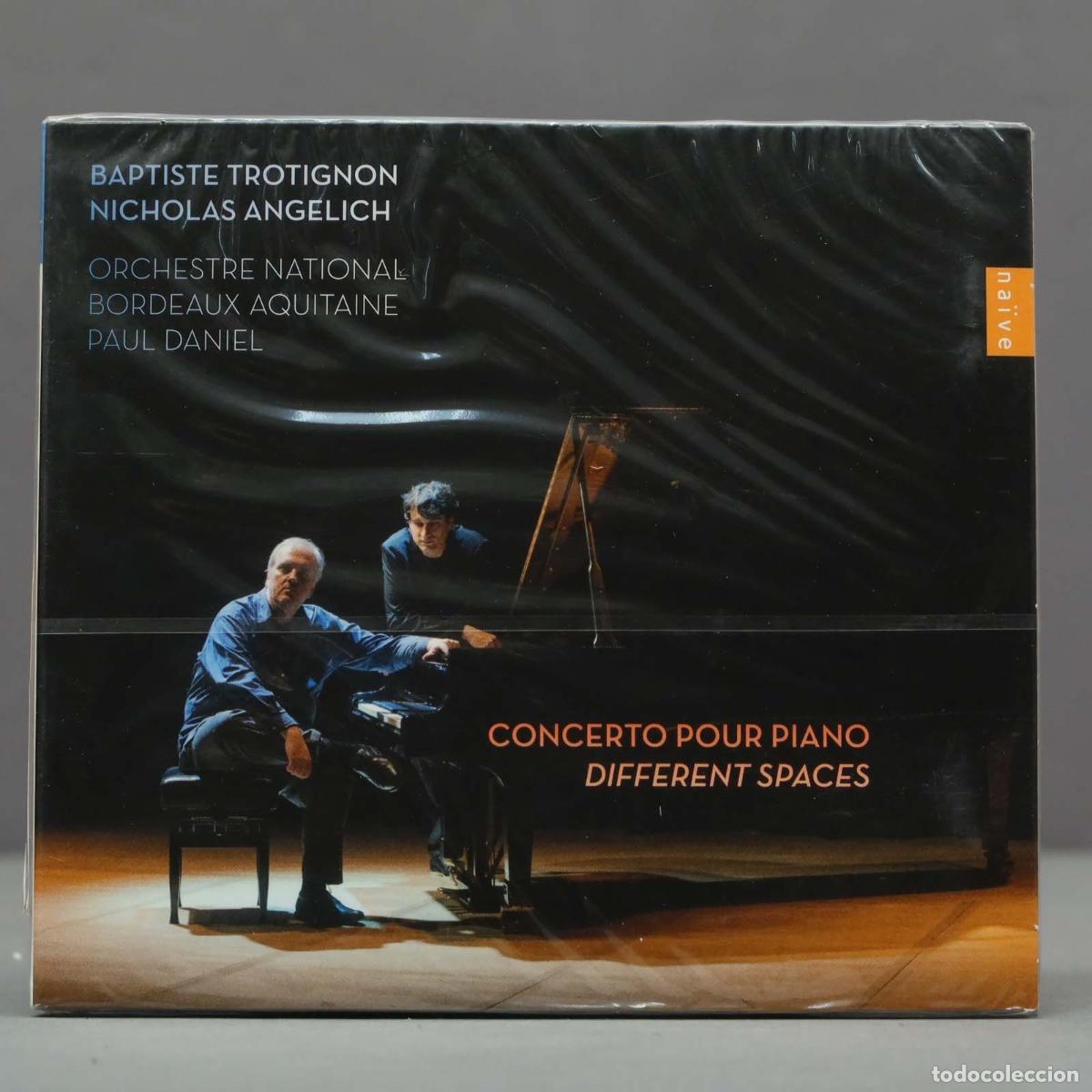 CDs de m&uacute;sica: CD. Baptiste Trotignon Nicholas Angelich Orchestre National Bordeaux. PRECINTADO