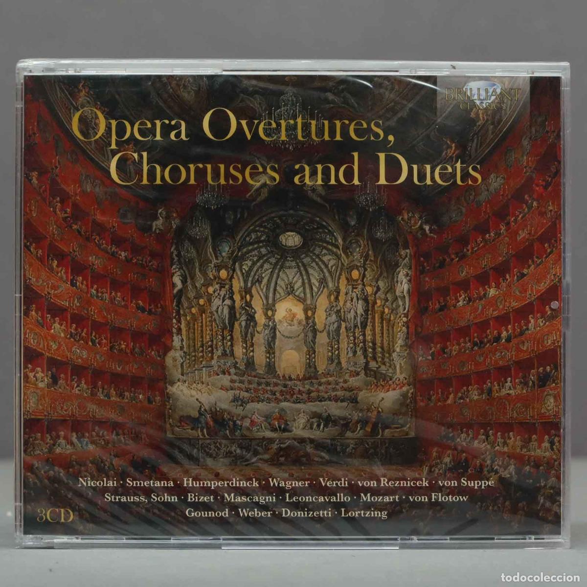 CDs de M&uacute;sica: CD. Otto Nicolai Opera Overtures, Choruses and Duets. PRECINTADO