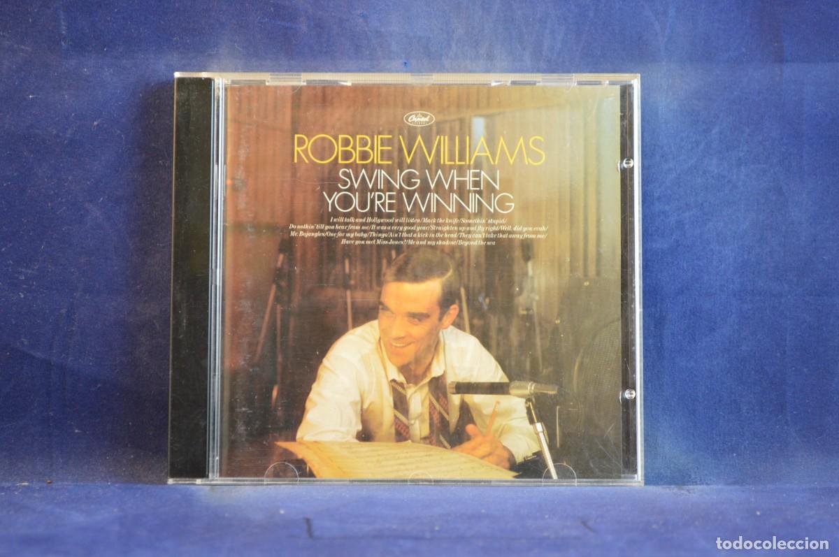 CDs de m&uacute;sica: ROBBIE WILLIAMS &ndash; SWING WHEN YOURE WINNING - CD - Foto 1