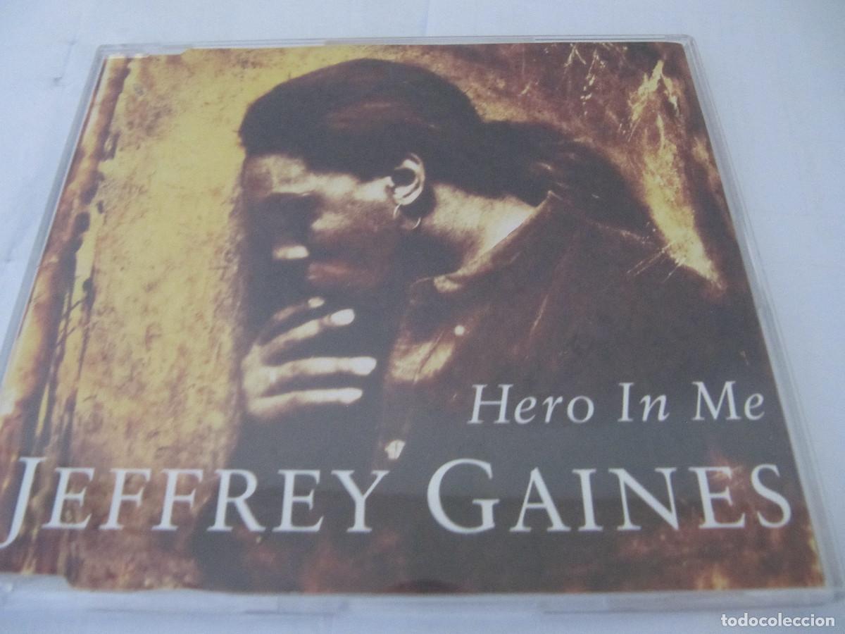 CDs de m&uacute;sica: CD SINGLE - JEFFREY GAINES - HERO IN ME - Foto 1