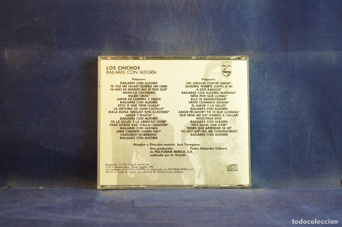 CDs de m&uacute;sica: LOS CHICHOS - BAILARAS CON ALEGRIA - CD - Foto 2