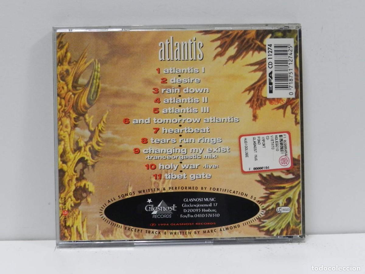 CDs de m&uacute;sica: DISCO CD. Fortification 55 &ndash; Atlantis. COMPACT DISC. - Foto 2