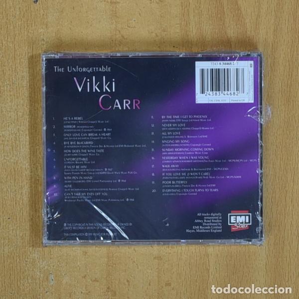 CDs de m&uacute;sica: VIKKI CARR - THEUNFORGETTABLE - CD - Foto 2