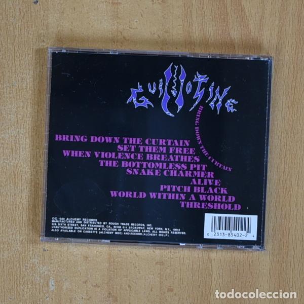 CDs de m&uacute;sica: GUILLOTINE - BRING DOWN THE CURTAIN - CD - Foto 2