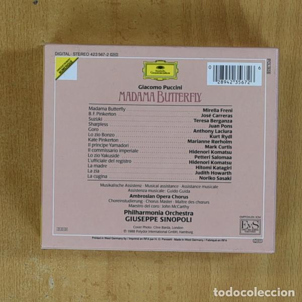 CDs de m&uacute;sica: PUCCINI - MADAMA BUTTERFLY - CD - Foto 2