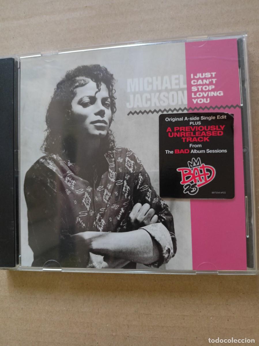 CDs de m&uacute;sica: Michael Jackson - i just cant stop loving you .CD Single - Foto 1
