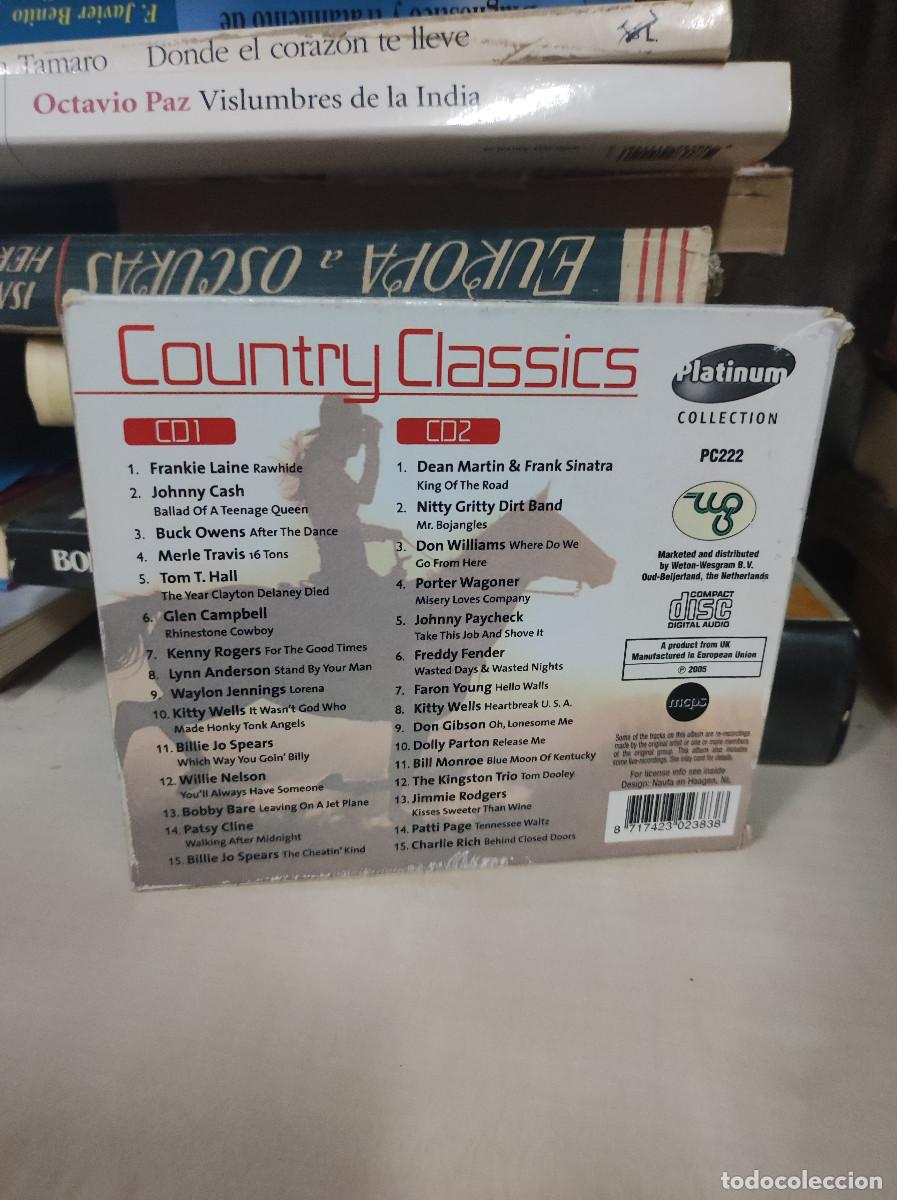 CDs de m&uacute;sica: country classics 30 tracks featuring - Foto 2