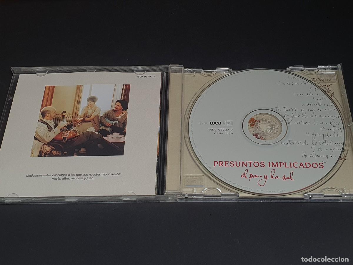 CDs de m&uacute;sica: CD PRESUNTOS IMPLICADOS - EL PAN Y LA SAL - 1994 - Foto 2