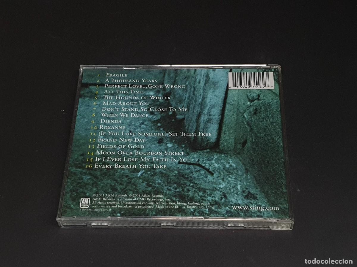 CDs de m&uacute;sica: CD STING - ALL THIS TIME - 2001 - Foto 3