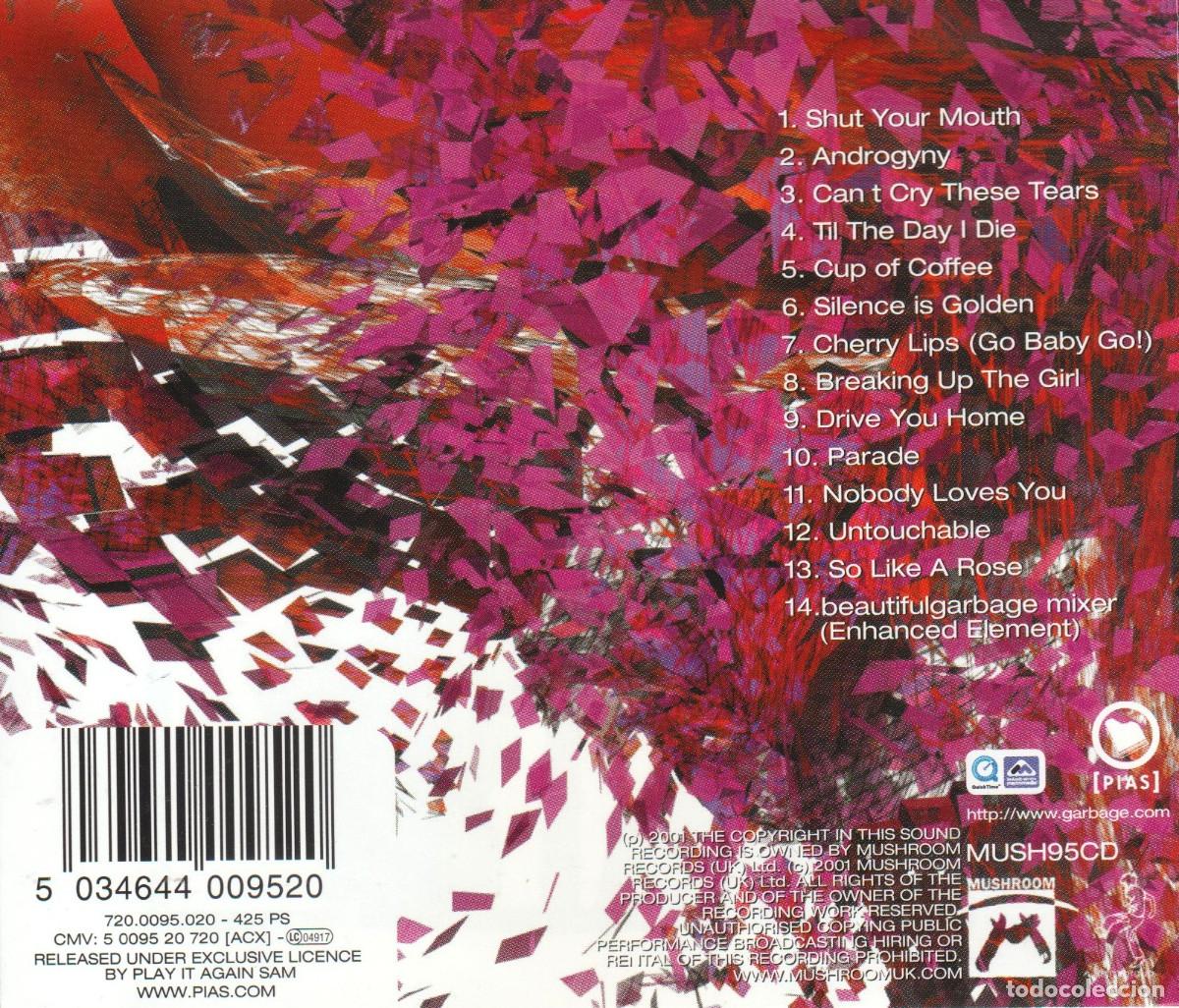 CDs de m&uacute;sica: �R6379 - GARBAGE. BEAUTIFUL GARBAGE. CD. - Foto 2