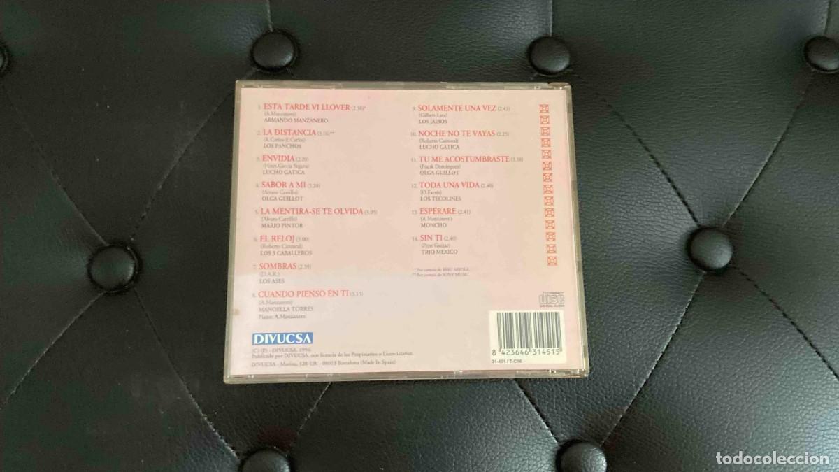 CDs de m&uacute;sica: 3 CDS. Boleros inolvidables. Compilaci&oacute;n - Foto 2