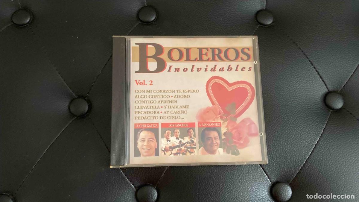 CDs de m&uacute;sica: 3 CDS. Boleros inolvidables. Compilaci&oacute;n - Foto 3