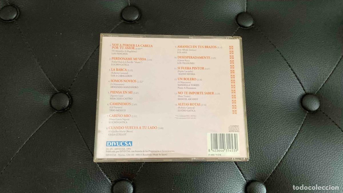 CDs de m&uacute;sica: 3 CDS. Boleros inolvidables. Compilaci&oacute;n - Foto 6