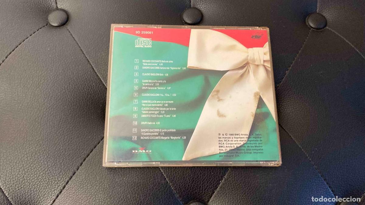 CDs de m&uacute;sica: CD. Ciao Italia! Compilaci&oacute;n. - Foto 2