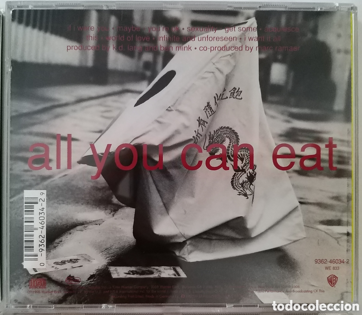 CDs de m&uacute;sica: K. D. LANG x 6 ALBUMS - Foto 5