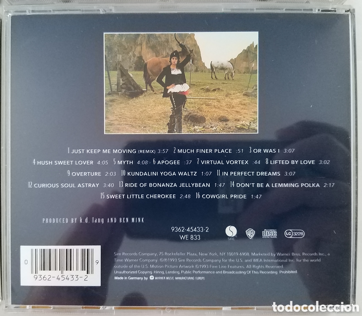 CDs de m&uacute;sica: K. D. LANG x 4 ALBUMS - Foto 7