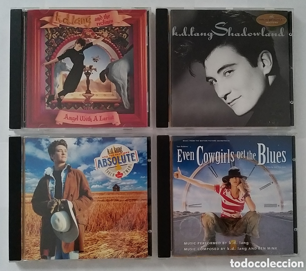 CDs de m&uacute;sica: K. D. LANG x 4 ALBUMS - Foto 1