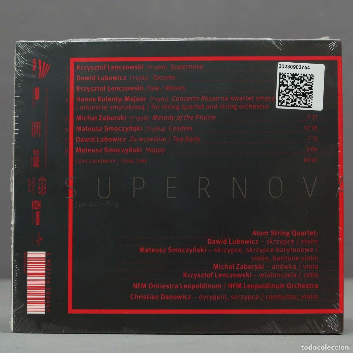 CDs de m&uacute;sica: CD. Atom String Quartet. Supernova. PRECINTADO - Foto 2