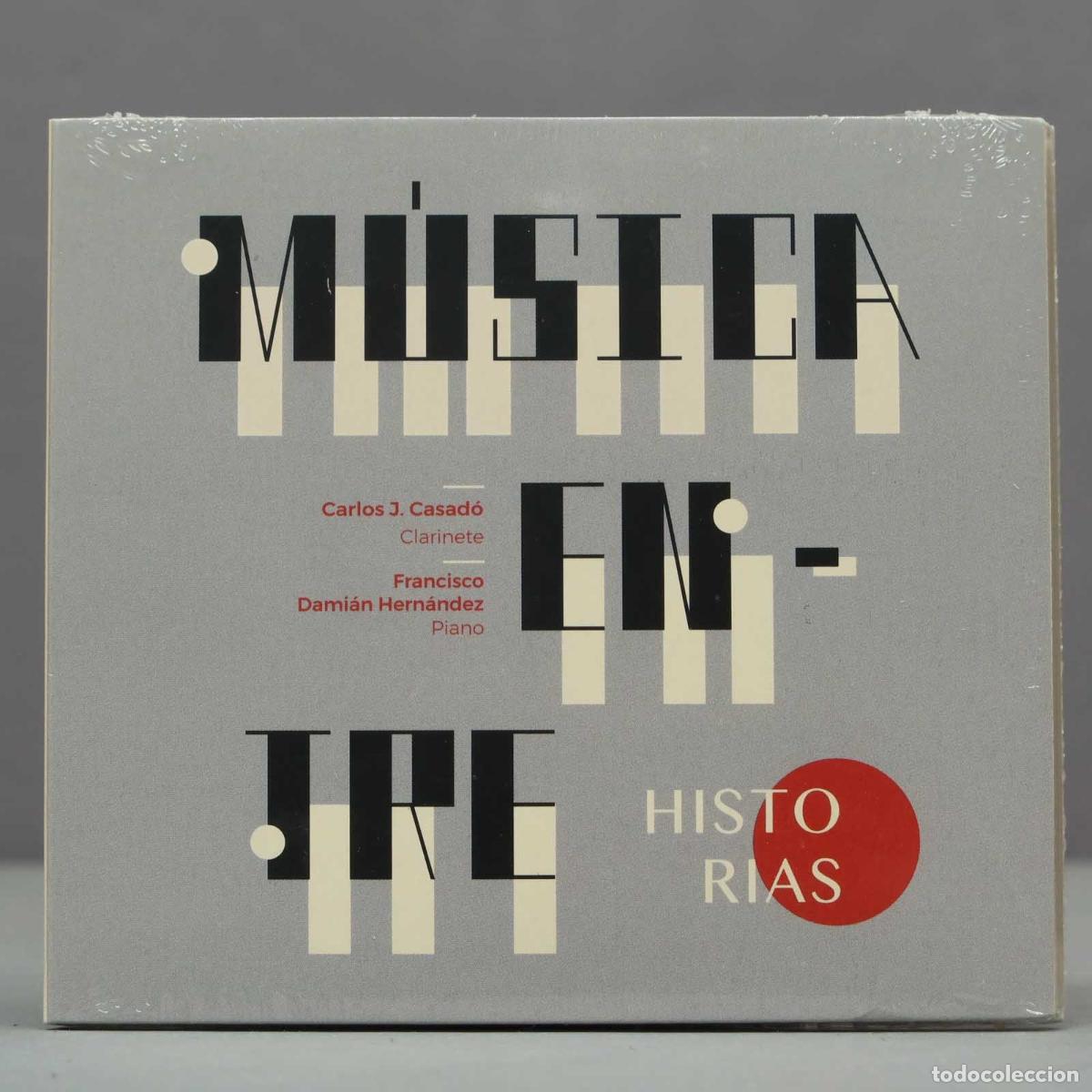 Musik-CDs: CD. MUSICA ENTRE HISTORIAS. CASADO. DAMIAN HERNANDEZ. PRECINTADO