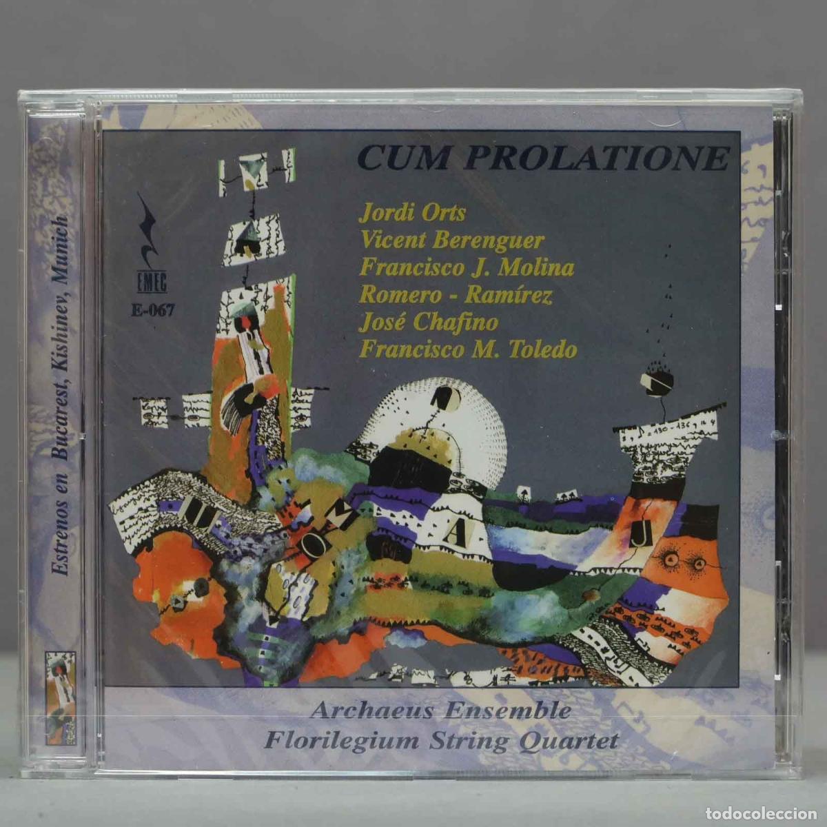 Musik-CDs: CD. cum prolatione - orts, berenguer, molina, chafi. PRECINTADO