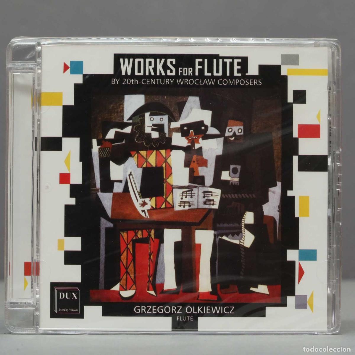 CDs de m&uacute;sica: CD. Works for Flute by 20th Century Wrocław Composers / Grzegorz Olkiewicz. PRECINTADO