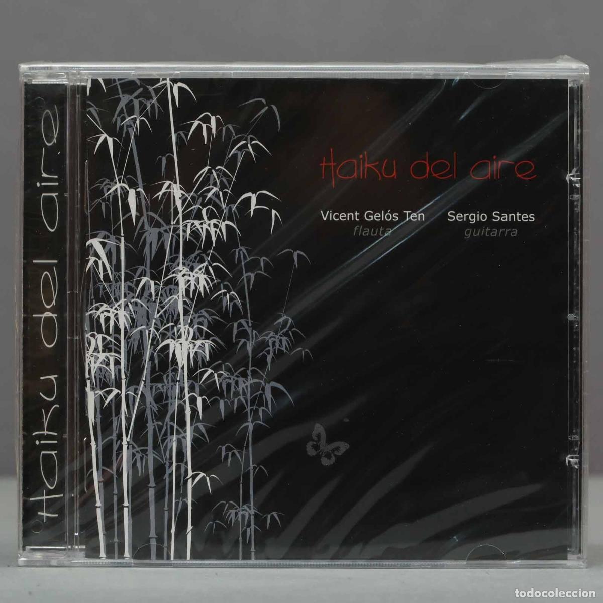 CDs de m&uacute;sica: CD. Haiku del aire. GELOS TEN. SANTES. PRECINTADO