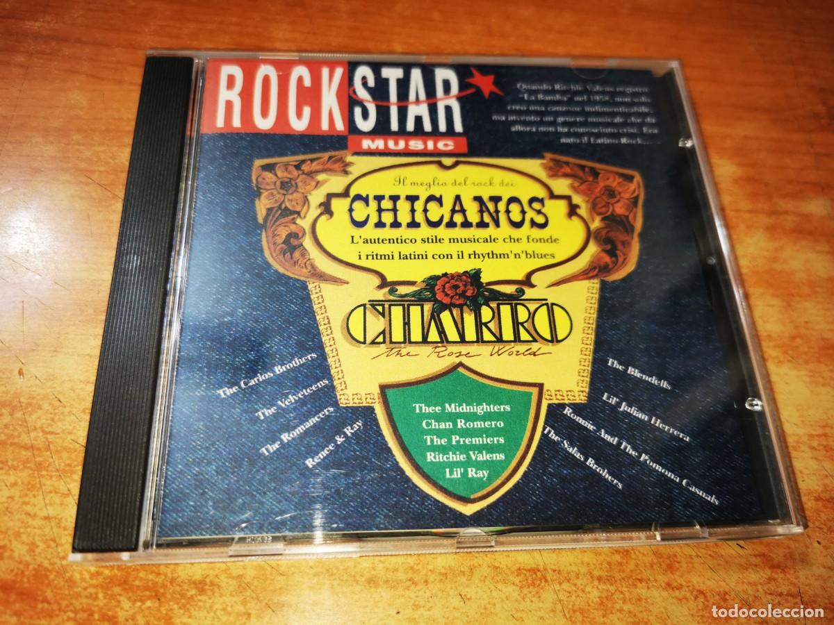 CD de M&uacute;sica: ROCKSTAR MUSIC 28 Chicano rock CD ALBUM DEL A&Ntilde;O 1993 ITALIA THEE MIDNITERS THE BLENDELLS