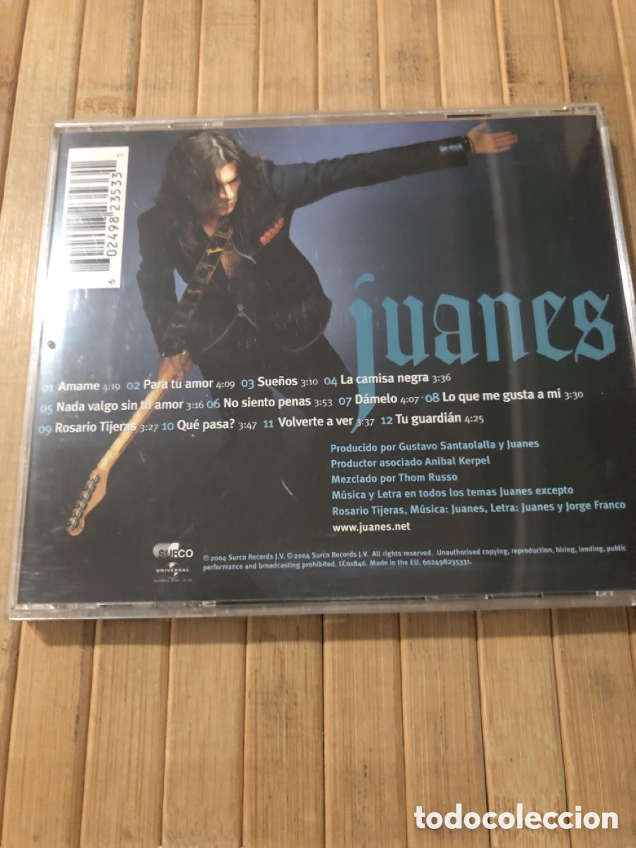 CDs de m&uacute;sica: Juanes Mi Sangre CD SEMINUEVO - Foto 2