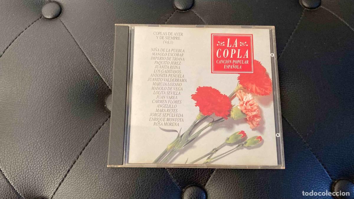 CDs de m&uacute;sica: CD. Coplas de ayer y de siempre. Vol 1. Compilaci&oacute;n - Foto 1