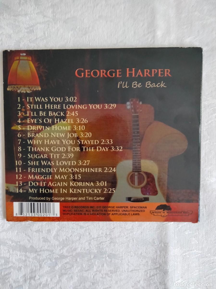CDs de m&uacute;sica: GEORGE HARPER - Ill be back - Foto 2